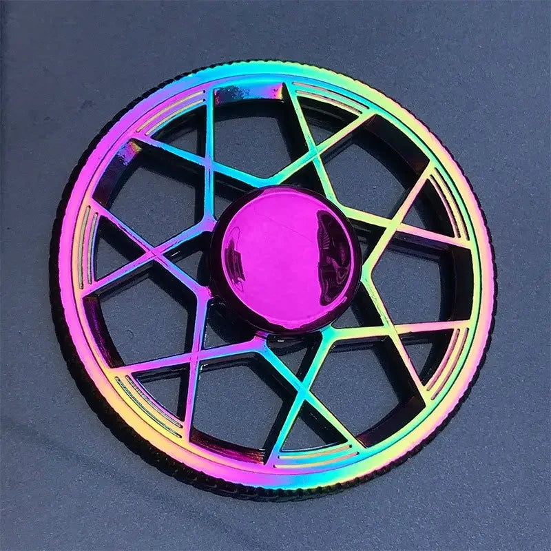 Colorful Zinc Alloy Fidget Spinner