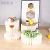 Round Cardboard Display Columns for Weddings and Parties