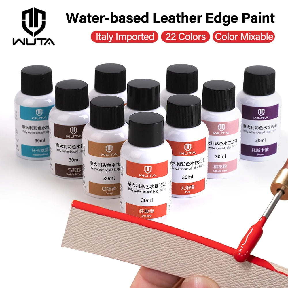 Professional Leather Edge Paint – Water-Based Edge Dressing Oil