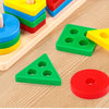 Montessori Shape Sorting Stacking Toy for Toddlers
