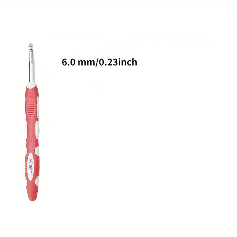 Ergonomic Crochet Hook Set with Knitting Needles