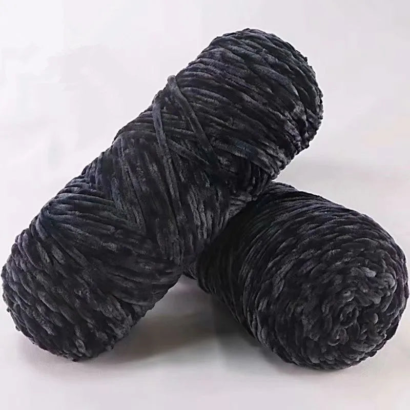 Soft Chenille Yarn for Knitting and Crochet