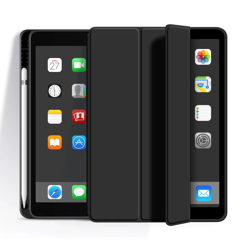Slim Trifold Case for iPad 10th & 11th Generation with Pencil Holder