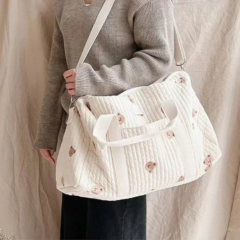 Spacious Diaper Bag with Changing Pad