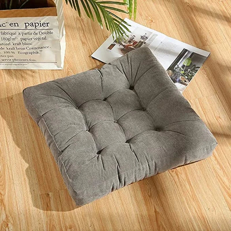 Tufted Floor Seating Pillow Cushion for Meditation and Relaxation