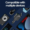 7-in-1 Retractable Car Charger with Fast Charging