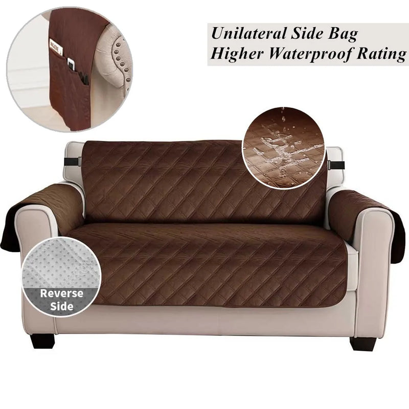 Waterproof Sofa Slipcover with Non-Slip Grip