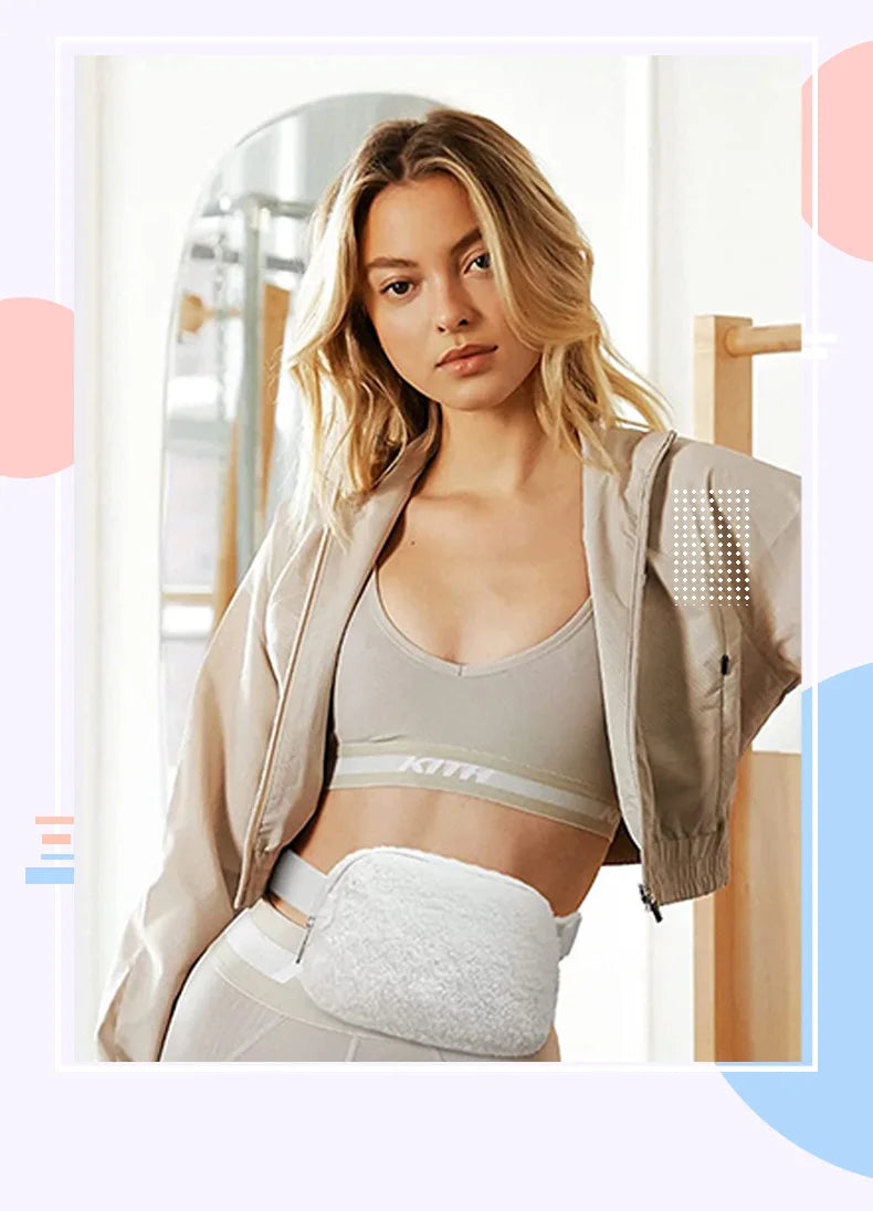 Cozy Fleece Crossbody Belt Bag