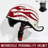 Retro Half Helmet for Men and Women – Lightweight Commuter Cruiser Motorcycle Helmet