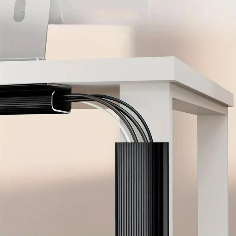 Under-Desk Cable Organizer with Self-Adhesive Backing