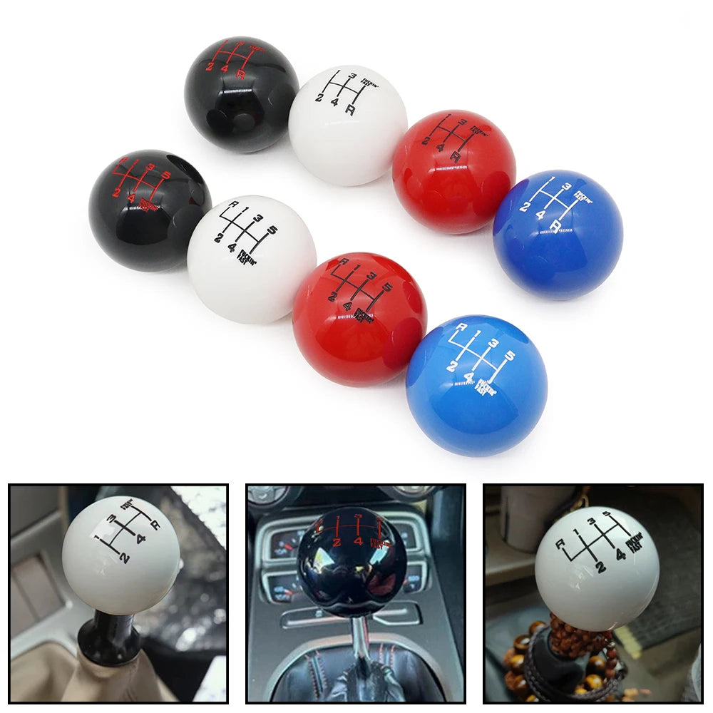 Acrylic Ball Gear Shift Knob with Universal Adapters