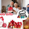 A collection of magnetic hex bit holders and tools gifts including red and white boxes and various tool kits.