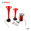 Dual-Tone Electric Air Horn Kit with Compressor