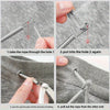 Flexible Drawstring Threader Tool for Pants, Hoodies & DIY Sewing