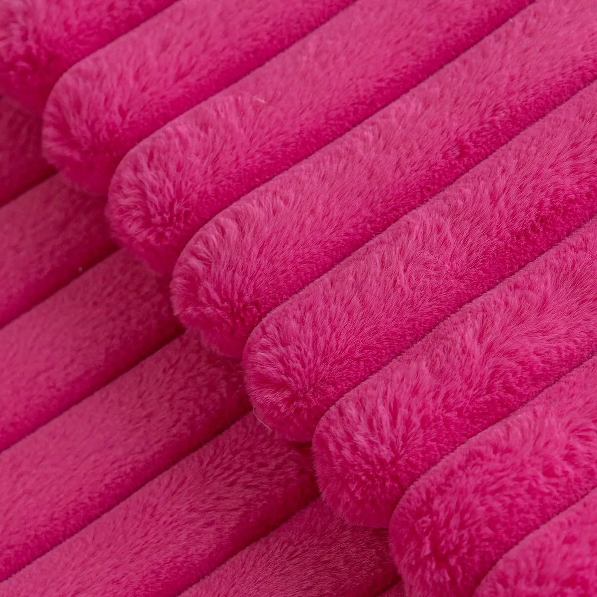 Plush Faux Fur Square Cushion Cover