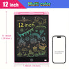 12-Inch LCD Writing Tablet for Kids – Reusable Electronic Drawing Board