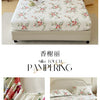 Floral 100% Cotton Fitted Sheet with Elastic Edges