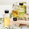 Mini Clear Glass Bottles with Lids for Potions, Shots & Essential Liquids
