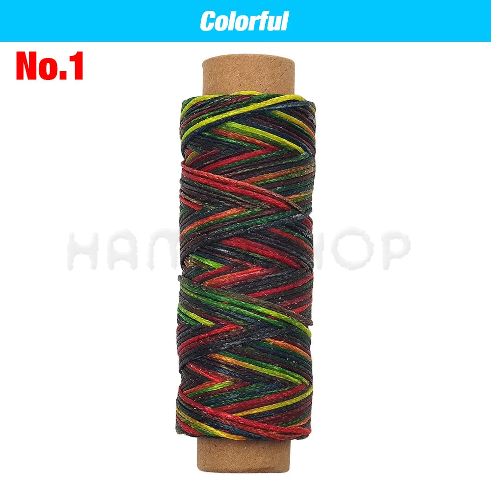 Flat Waxed Polyester Thread for Leathercraft and Sewing