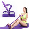 Adjustable Resistance Bands with Foot Pedals