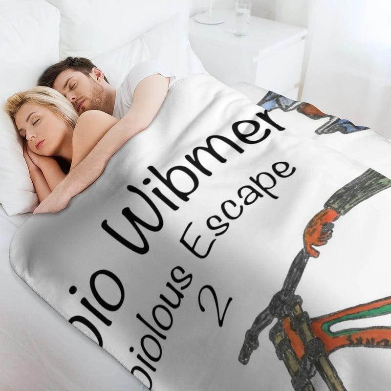 Fabio Wibmer 'Fabiolous Escape 2' Cozy Microfiber Throw Blanket
