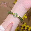 Natürlicher Jade-Jadeschmuck für Damen
