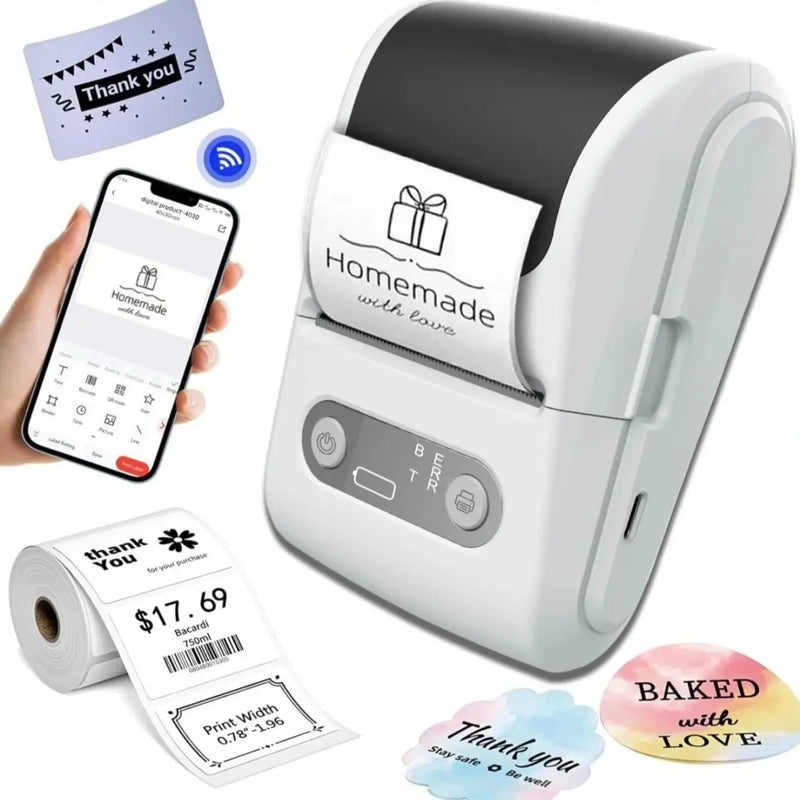 Portable Mini Bluetooth Thermal Printer