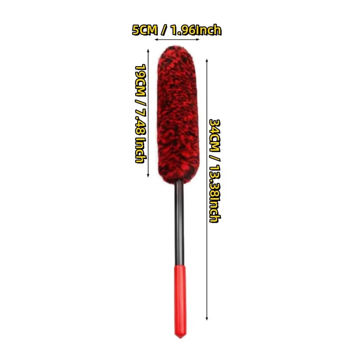Bendable Wheel Cleaning Brush Set for Car Rims and Tires