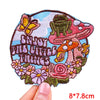 Encouraging Embroidered Iron-On Patches for Jackets, Jeans & Bags