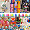 Dual-Tip Acrylic Paint Pens