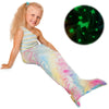 Glow-in-the-Dark Mermaid Tail Blanket
