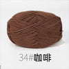4-Ply Soft Cotton Blend Yarn for Knitting and Crochet