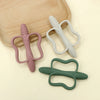 Silicone Teething Stick with Handle – Soft & Safe for Babies