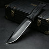 Full Tang Fixed Blade Knife with Ergonomic Rubber Handle