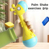 Baby Rattle Toy with Soft Sound and Easy-Grip Handle