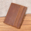 Vintage Slim Leather Card Holder Wallet for Men