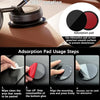 Instructions for using an adsorption pad on non-smooth surfaces to prevent detachment.