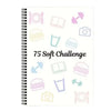 75 Day Hard Challenge Planner Notebook – A5 Hardcover Goal Tracker