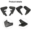 Set of black mud flaps for Mazda CX-30, including front and rear splash guards.