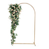 Elegant Gold Balloon Arch Frame & Backdrop Stand