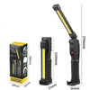 Foldable LED Work Light with Magnetic Base and USB Charging
