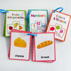 Early Learning Flash Cards for Kids – Colors, Shapes, Numbers, Fruits, Vegetables & Food
