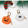 Cute Pumpkin Coin Purse with Keychain