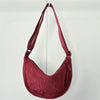 Women's Corduroy Hobo Shoulder Bag