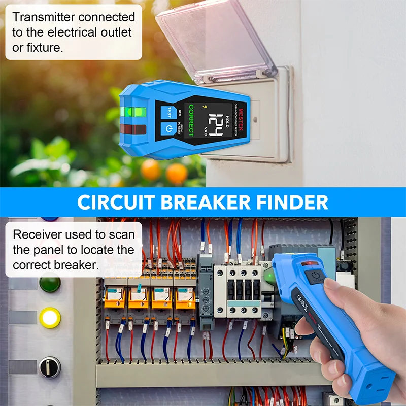 Circuit Breaker Finder & GFCI Outlet Tester