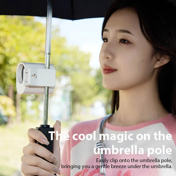 Portable Rechargeable Clip-On Fan