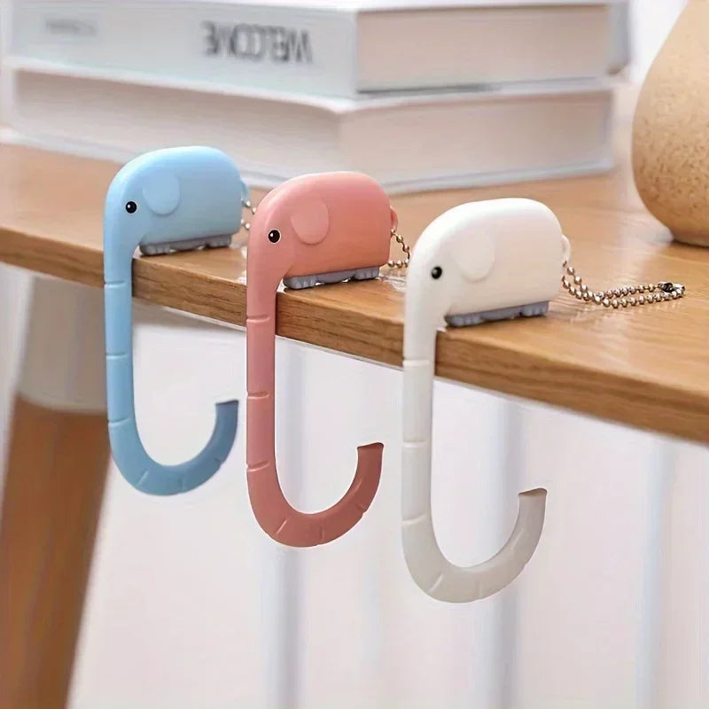 Non-Slip Cartoon Elephant Table Hook