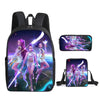 Kids' Cartoon School Backpack with Front Pocket
