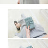 Compact Frosted Tri-Fold Wallet for Women
