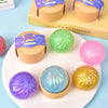 Glitter Squishy Dumpling Fidget Toy